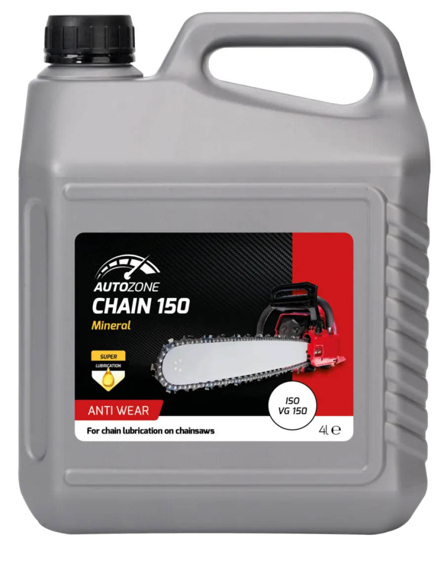 AutoZone® Tilbehør Til Havemaskiner*Kædesavsolie M150 4 liter -