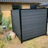 Kirkedal by TreeTops Komposithegn*Kirkedal Alu Light hegn tilkøbssæt sort 156 x 150 cm