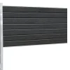 Kirkedal by TreeTops Komposithegn*Kirkedal galvaniseret hegn K1 tilkøbssæt 90 x 180 cm