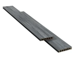 Kirkedal by TreeTops Terrassebrædder*Kirkedal Heimdal terrassebrædder komposit 22x130x6000 mm Black/Grey