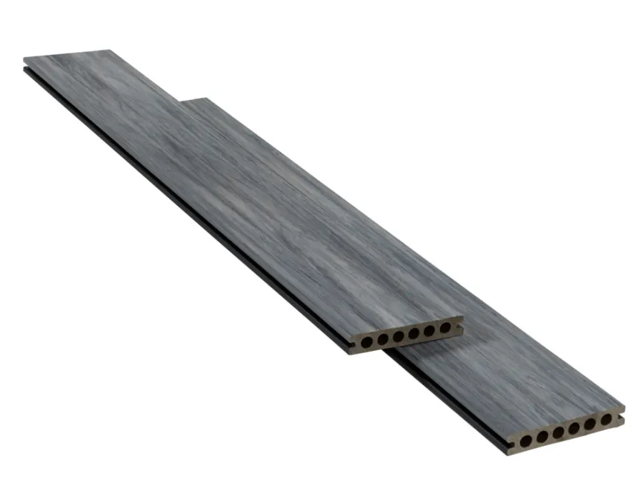 Kirkedal by TreeTops Terrassebrædder*Kirkedal Heimdal terrassebrædder komposit 22x130x4000 mm Black/Grey