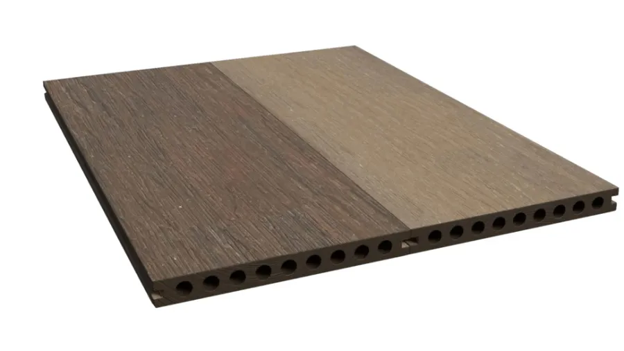 Kirkedal by TreeTops Terrassebrædder*Kirkedal Heimdal terrassebrædder komposit 22x200x6000 mm Oak/Hardwood