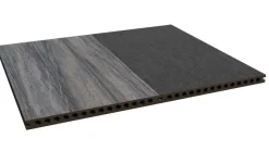 Kirkedal by TreeTops Terrassebrædder*Kirkedal Heimdal terrassebrædder komposit 22x300x4000 mm Black/Grey