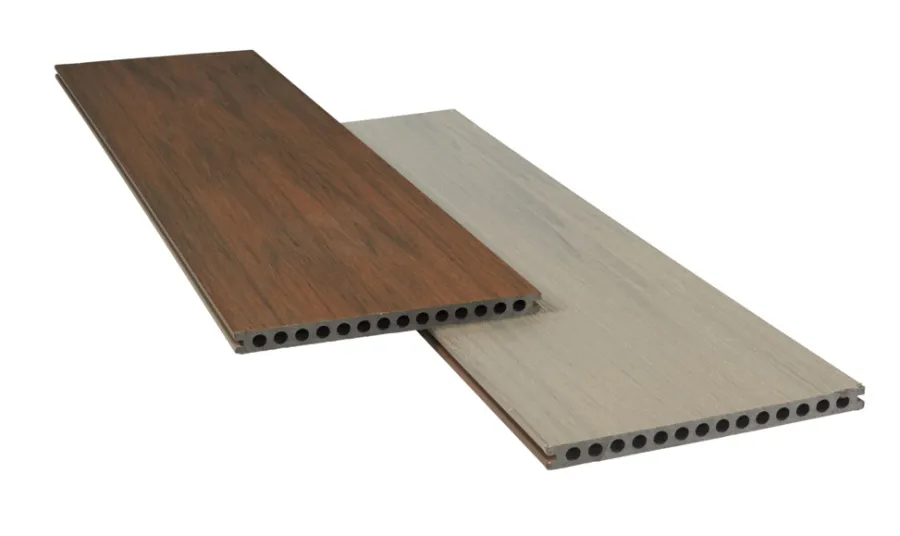Kirkedal by TreeTops Terrassebrædder*Kirkedal Heimdal terrassebrædder komposit 22x300x4000 mm Oak/Hardwood
