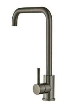 Køkkenarmatur*Køkkenarmatur m/kantet tud gunmetal