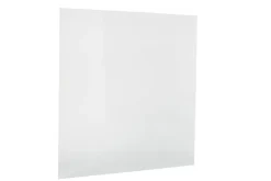 Panelhegn*Klart glas til havehegn - hærdet og 6 mm