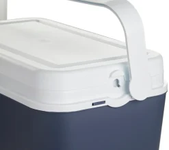Sunlife® Sæsonafslutning|Campingudstyr*Køleboks 24 liter Monaco - Grå/hvid