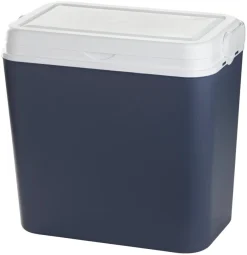Sunlife® Sæsonafslutning|Campingudstyr*Køleboks 24 liter Monaco - Grå/hvid