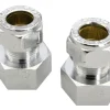 Vvs-Artikler*Klemringsmuffe 3/8" x 10 mm 2 stk.