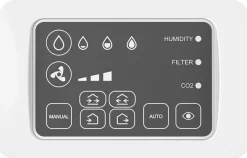 Klimair Varmegenvinding*UNOKLIMA Remotepanel 100