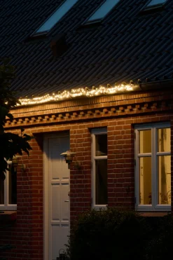 Stemning® Dekorativ Belysning - Udendørs*Klyngelys Basis 384 LED m/blink varm hvid 8 meter