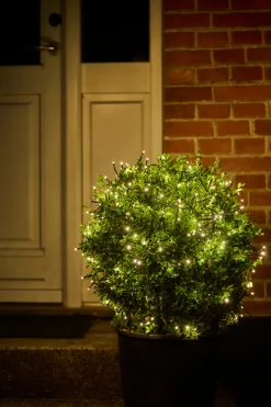 Stemning® Dekorativ Belysning - Udendørs*Klyngelys Basis 384 LED m/blink varm hvid 8 meter