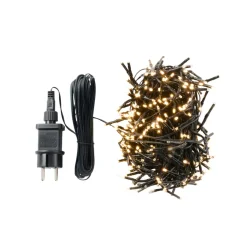 Stemning® Dekorativ Belysning - Udendørs*Klyngelys Basis 384 LED m/blink varm hvid 8 meter
