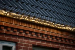 Stemning® Dekorativ Belysning - Udendørs*Klyngelys Basis 384 LED m/blink varm hvid 8 meter