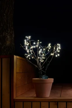 Stemning® Dekorativ Belysning - Udendørs*Klyngelys 70 LED m/timer og 8 funktioner 1,9 meter