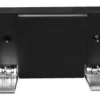 HOME it Knager & Knagerækker*Knagerække flex sort 6 knager 48,4 cm