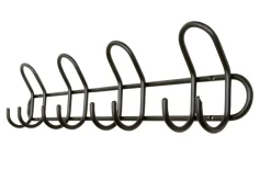 HOME it Knager & Knagerækker*Knagerække P-4 sort 54,5 cm