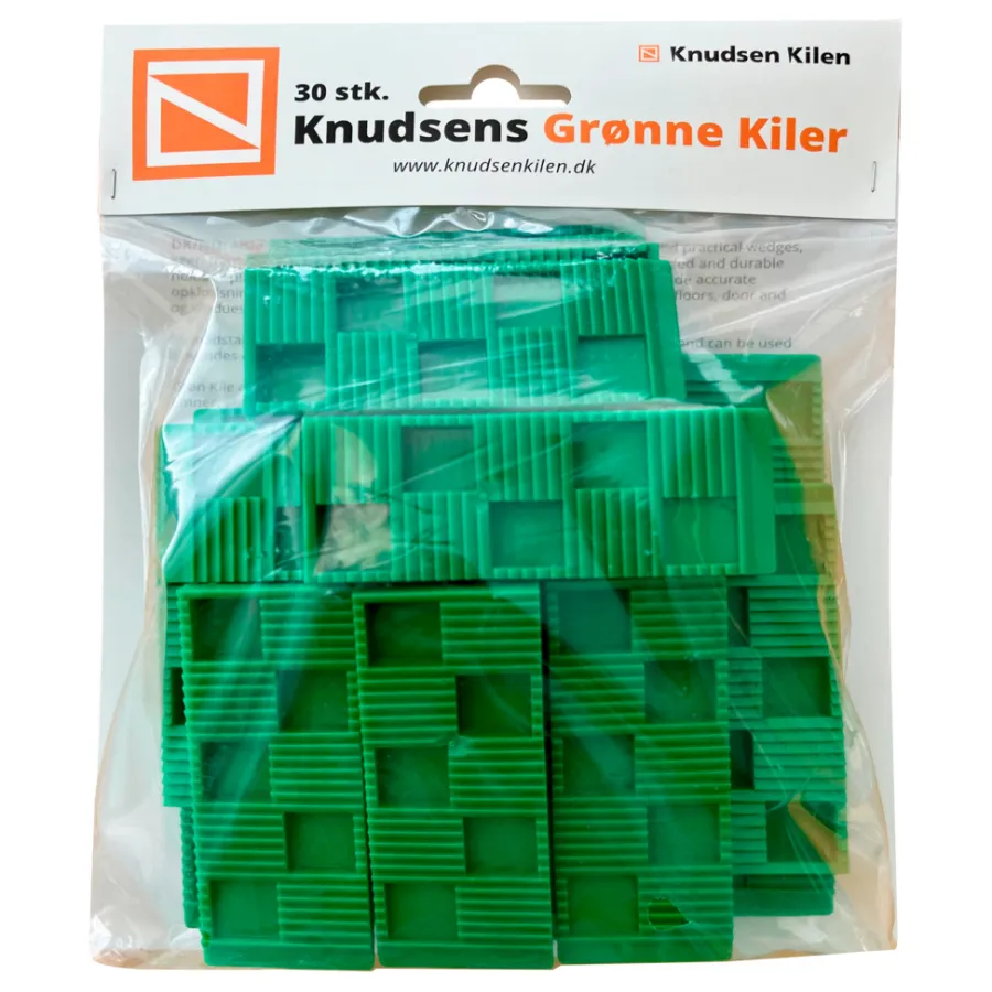 Knudsen Kilen Kiler*kile - 30 stk. Grøn