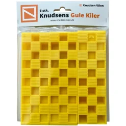 Knudsen Kilen Kiler*kile - 6 stk. Gul