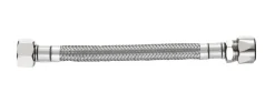 Flexslanger*Kombi Flex forlængerslange 50 cm 10 mm x 3/8" omløber