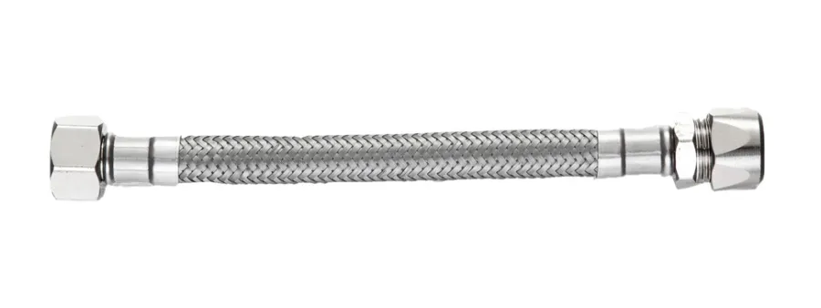 Flexslanger*Kombi Flex forlængerslange 50 cm 10 mm x 3/8" omløber