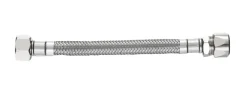 Flexslanger*Kombi Flex forlængerslange 25 cm 10 mm x 1/2" omløber
