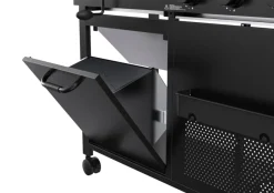 Grillexpert® Kulgrill & Briketter|Gasgrill*Kombigrill til gas og kul - Sort