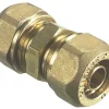 Fittings Til Rør*Kompressionsmuffe til PEX 15 x 15 mm