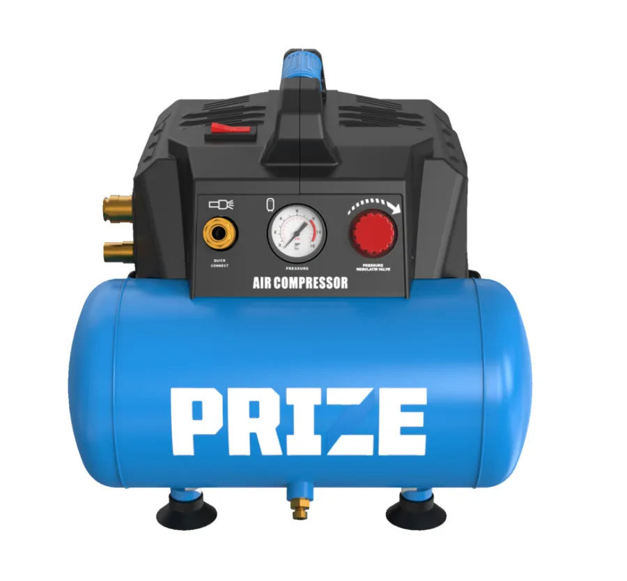 PRIZE® Kompressor*Kompressor støjsvag 0,75 Hk 6 liter -
