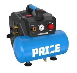 PRIZE® Kompressor*Kompressor støjsvag 0,75 Hk 6 liter -