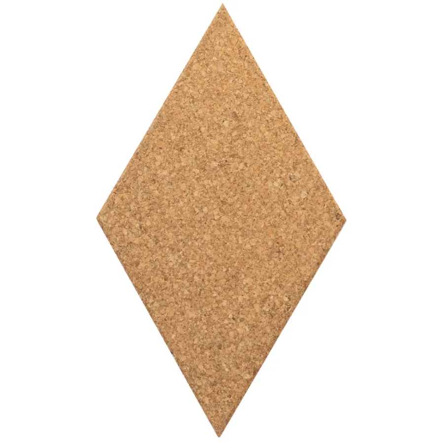 Akustikpaneler & Tilbehør|Loftbeklædning*Korkpanel diamond 6 stk. Natur
