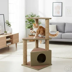 PetZone Hunde- Og Katteartikler*Kradsetræ 40 x 40 x 82 cm -