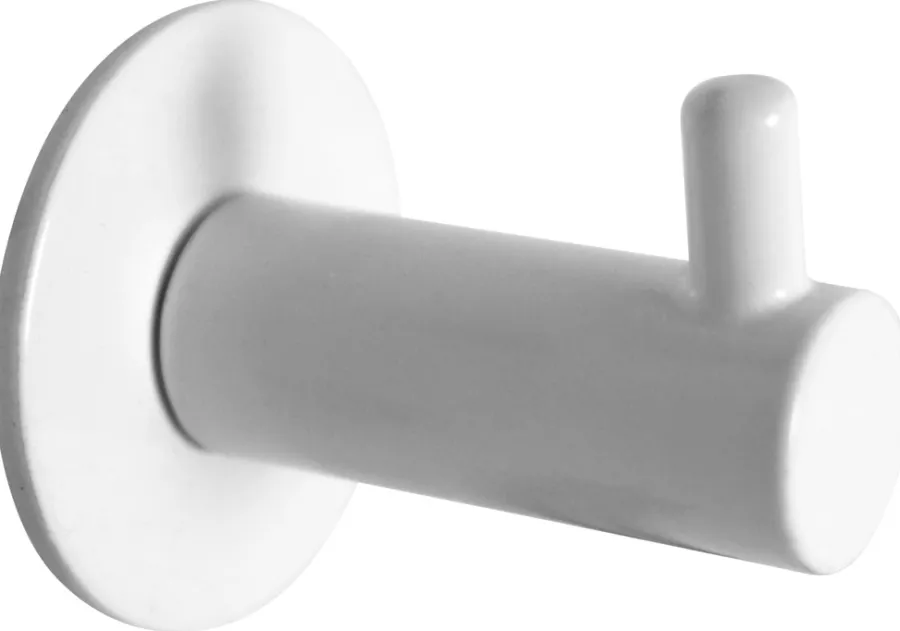 HOME it Knager & Knagerækker*Krog med tap hvid Ø13 mm