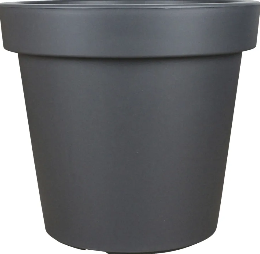 Scan-Pot Krukker*Krukke grå plast Ø30 x H20,5 cm