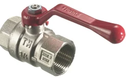 Haner & Ventiler*Kuglehane 1/2" muffe/muffe L-greb