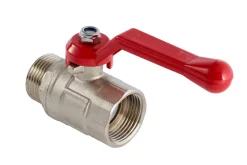 Haner & Ventiler*Kuglehane 3/4" muffe/nippel L-greb