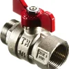 Haner & Ventiler*Kuglehane 1/2" muffe/nippel T-greb