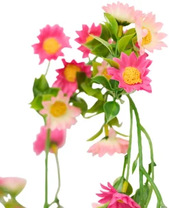 Sæsonafslutning|Kunstige Planter*Kunstig blomsterranke 210 cm Lyserød