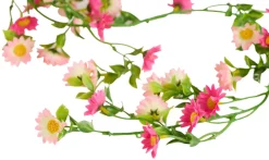 Sæsonafslutning|Kunstige Planter*Kunstig blomsterranke 210 cm Lyserød