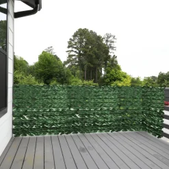 Sunlife® Sæsonafslutning|Espalier*Kunstig plantevæg 1 x 3 meter - Grøn