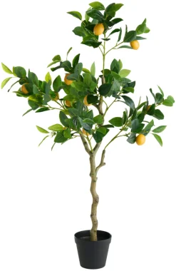 Sæsonafslutning|Kunstige Planter*Kunstigt citrontræ 120 cm