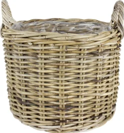 Scan-Pot Krukker*Kurv Isa m/plast Ø45 x H35 cm