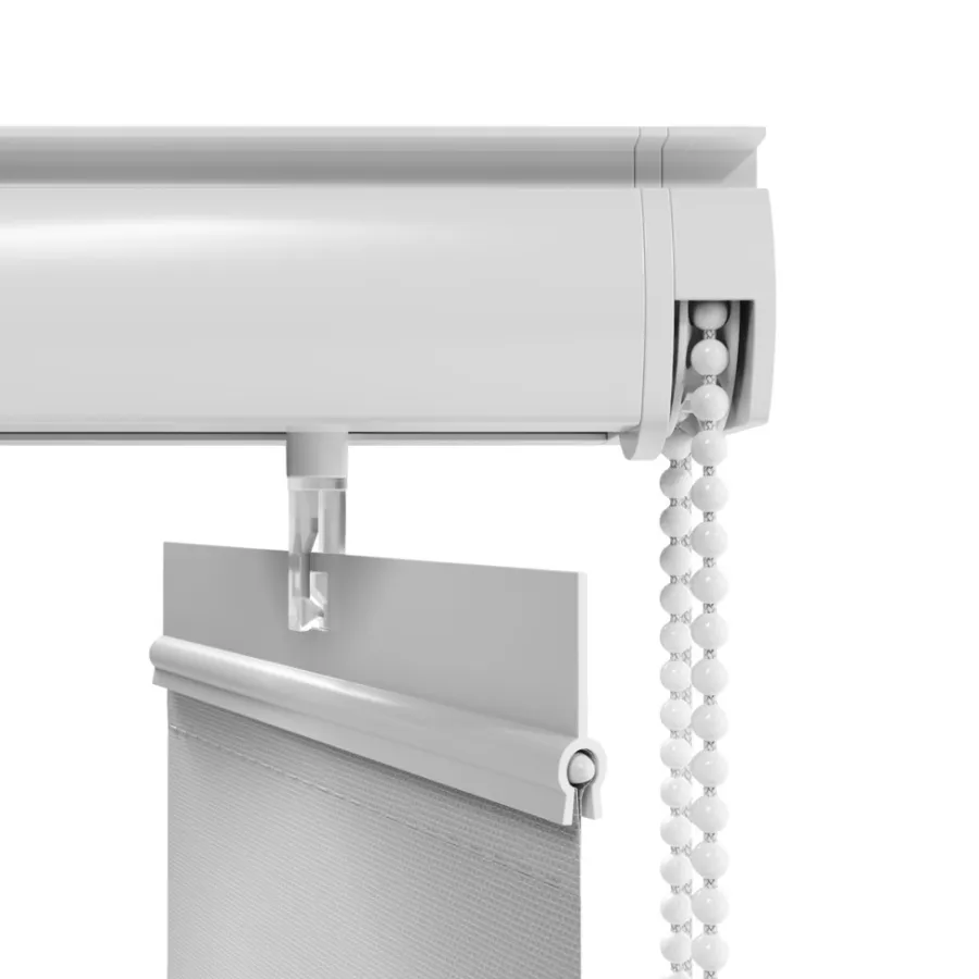 Lamelgardiner*Lamelgardin 100 x 250 cm Hvid