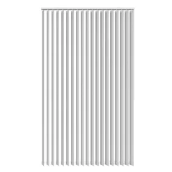 Lamelgardiner*Lamelgardin 200 x 250 cm Hvid