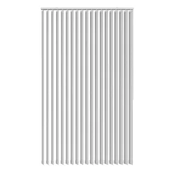 Lamelgardiner*Lamelgardin 150 x 250 cm Hvid