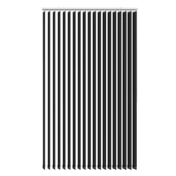 Lamelgardiner*Lamelgardin 100 x 250 cm Sort