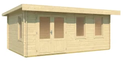 Lasita Maja Bjælkehytter*Baruda 53 hytte 330 x 510 cm