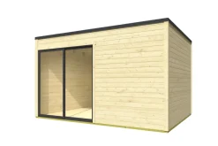 Lasita Maja Bjælkehytter*hytte Kubus 2 394,4 x 294,4 cm