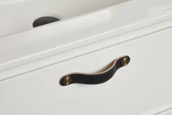 Greb & Hængsler*Læderstropper 12,8 cm 2-pk. Sort