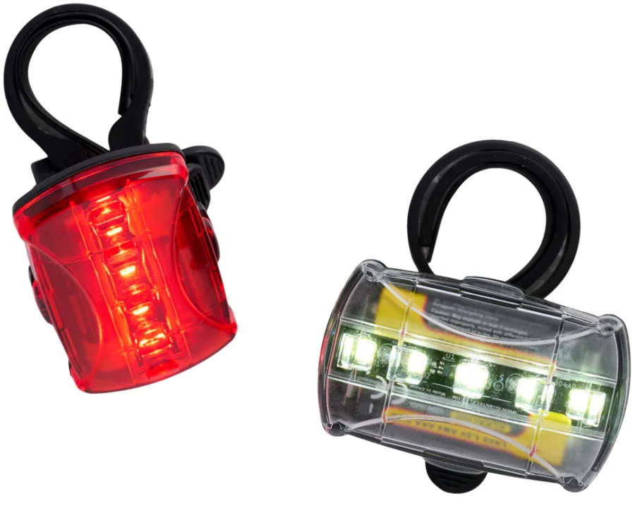 BikeZone® Cykellygter*LED-cykellygtesæt -